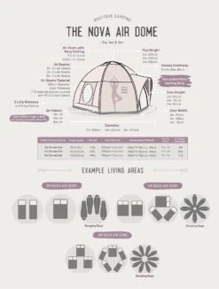 Nova Air Dome Tent 11 Nova Air Dome Tent -Camping Promotion Shop k0efb62f6c44ca5417c4d6375d785ca45