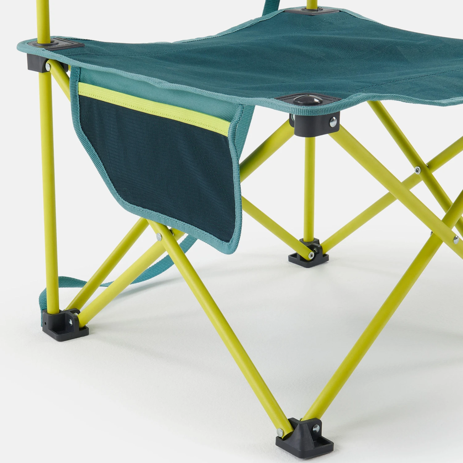 Quechua LOW FOLDING CAMPING CHAIR MH100 Blue 22 Quechua LOW FOLDING CAMPING CHAIR MH100 Blue - Image 20