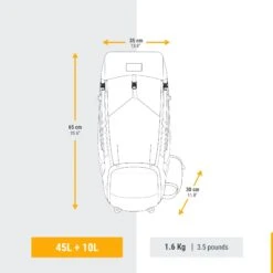 Women's Trekking Backpack 45+10 L 21 Women's Trekking Backpack 45+10 L -Camping Promotion Shop k19b1f371759eef5905a909c54fea8d49