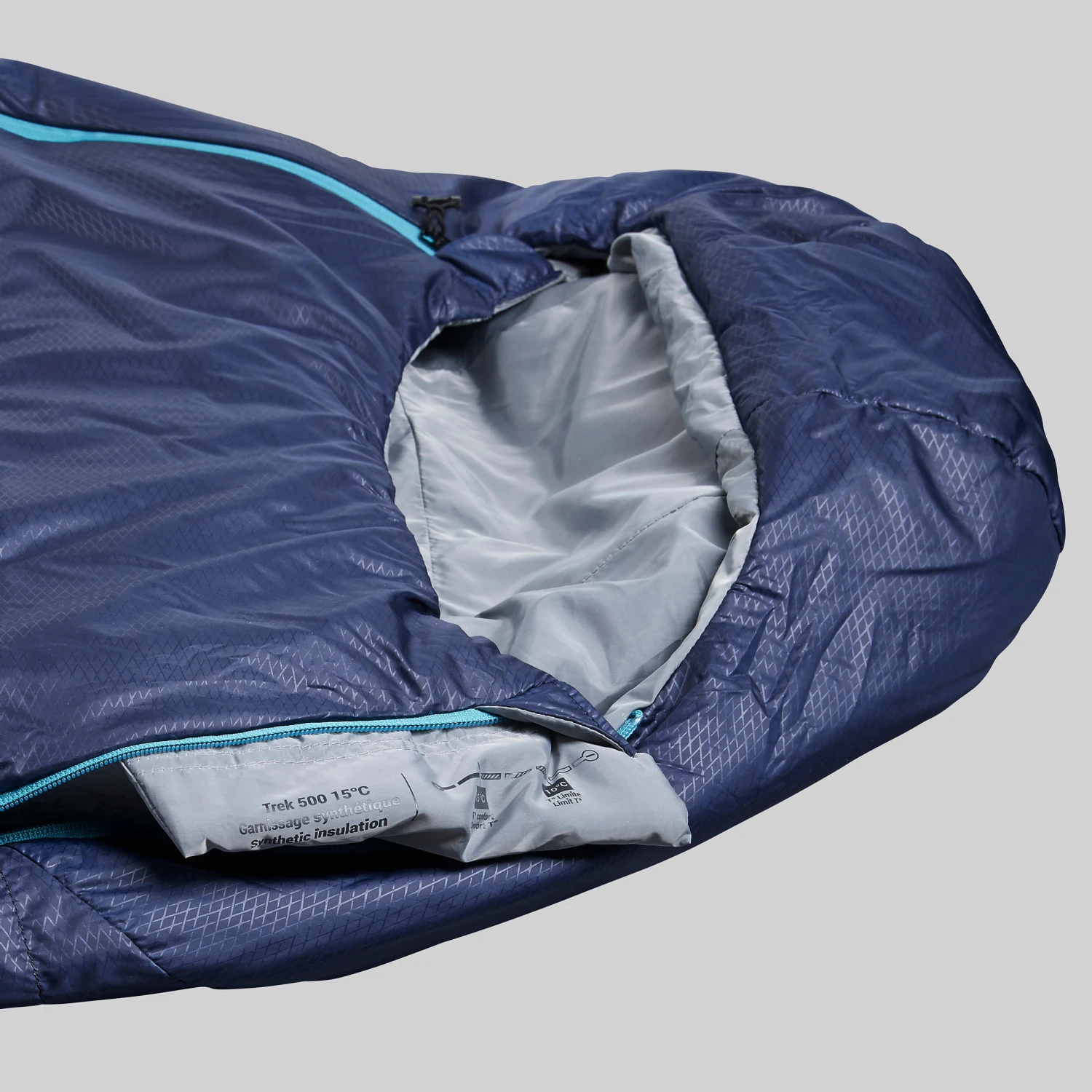 Trekking Sleeping Bag MT500 15°C 17 Trekking Sleeping Bag MT500 15°C - Image 15
