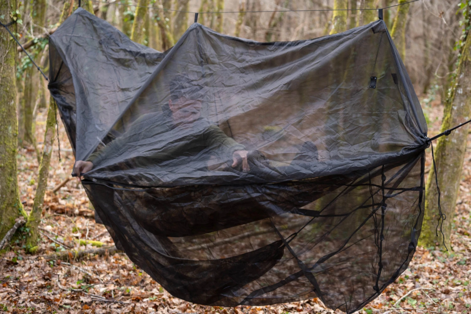 Bushcraft Hammock Mosquito Net 6 Bushcraft Hammock Mosquito Net - Image 4