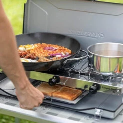 Campingaz Double Burner And Grill Chef Folding CV Stove 10 Campingaz Double Burner And Grill Chef Folding CV Stove -Camping Promotion Shop k350aa44865165c2c1950ab16a553eb0a