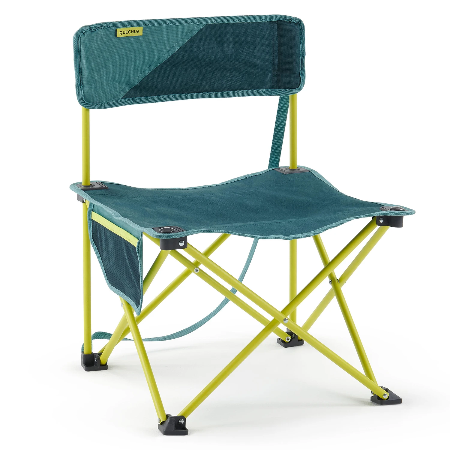 Quechua LOW FOLDING CAMPING CHAIR MH100 Blue 14 Quechua LOW FOLDING CAMPING CHAIR MH100 Blue - Image 12