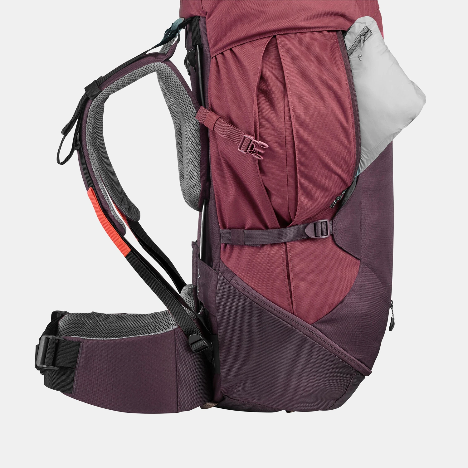 Women's Trekking 50 L Backpack MT100 Easyfit 14 Women's Trekking 50 L Backpack MT100 Easyfit - Image 12
