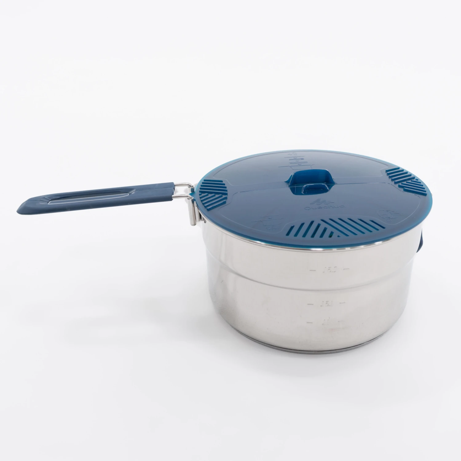 Quechua Hiker's Camping Stainless Steel Cooking Set MH100 4 Person (2.6 L) 6 Quechua Hiker's Camping Stainless Steel Cooking Set MH100 4 Person (2.6 L) - Image 4