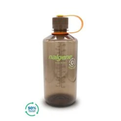 Nalgene 1L Narrow Mouth Sustain Water Bottle - Made From 50% Plastic Waste -Camping Promotion Shop k4266793f293933f445538586a0092830