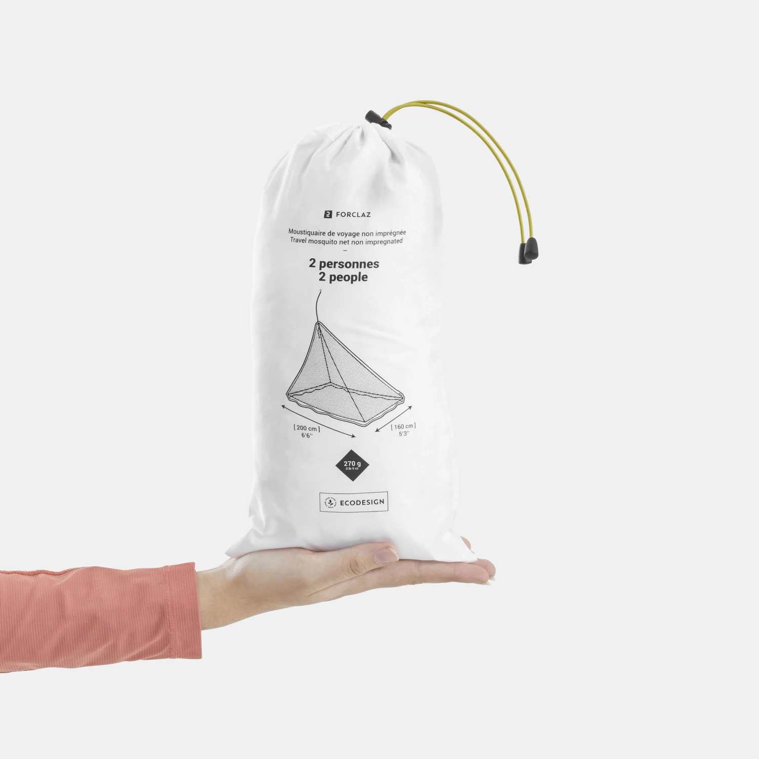 Untreated Travel Mosquito Net - 2 Person 8 Untreated Travel Mosquito Net - 2 Person - Image 6