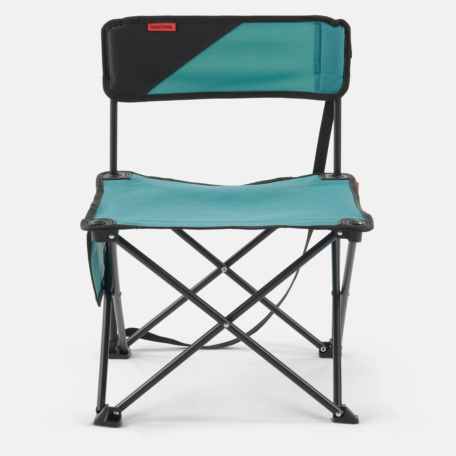 Quechua LOW FOLDING CAMPING CHAIR MH100 Blue 7 Quechua LOW FOLDING CAMPING CHAIR MH100 Blue - Image 5