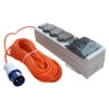 Mobile Mains Power Unit USB 15m Cable