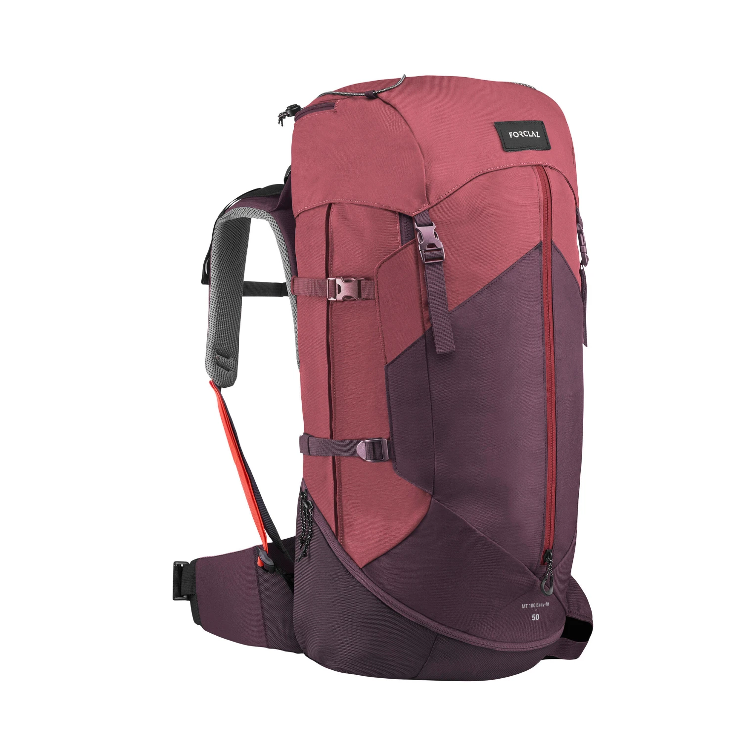 Women's Trekking 50 L Backpack MT100 Easyfit 3 Women's Trekking 50 L Backpack MT100 Easyfit