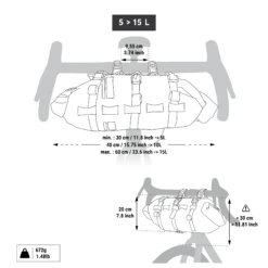 Bikepacking Handlebar Bag Harness Riverside 14 Bikepacking Handlebar Bag Harness Riverside -Camping Promotion Shop k5aee6f9ae555537817cbafc472659475 1