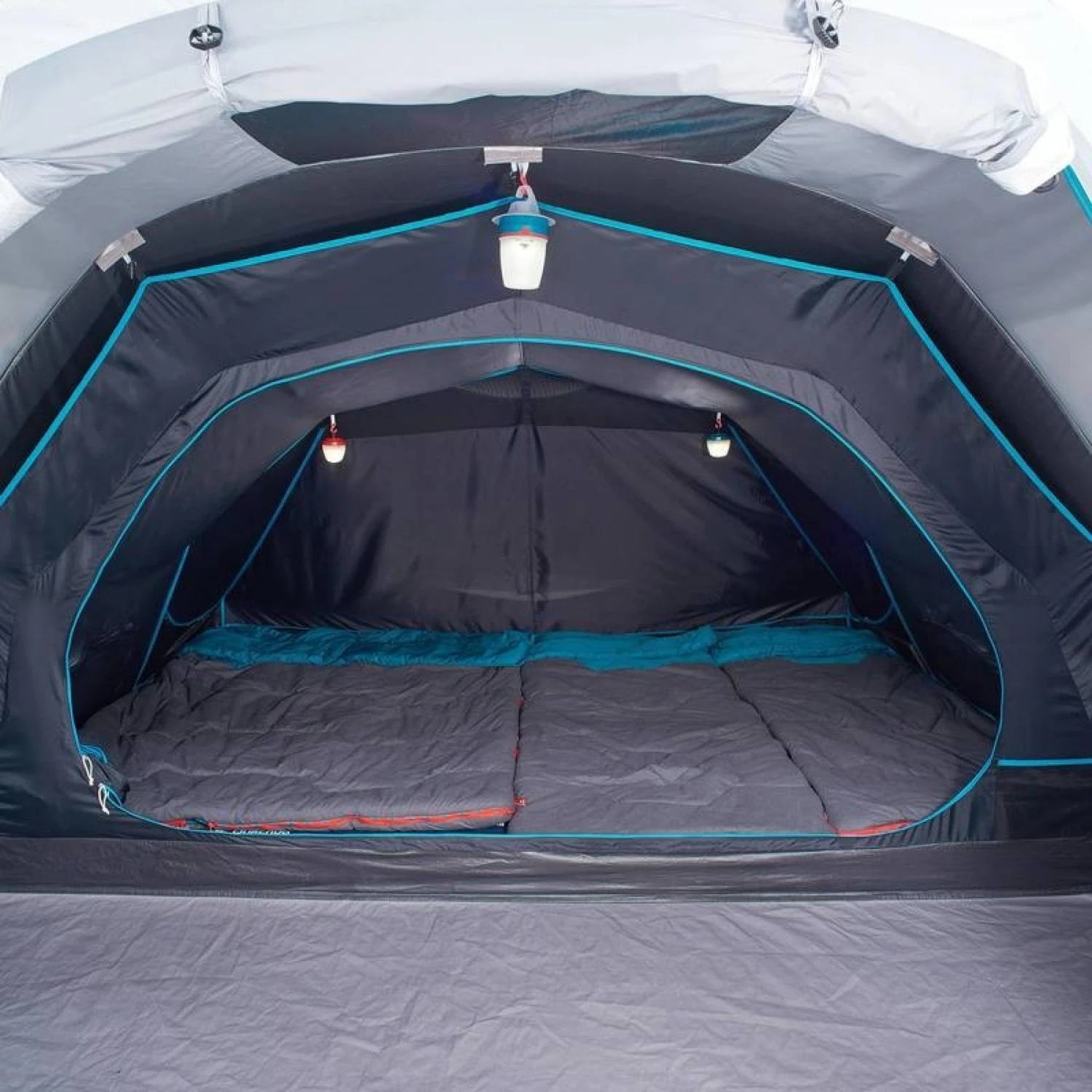 Quechua Air Seconds 4.2 XL FB Tent Room And Groundsheet 3 Quechua Air Seconds 4.2 XL FB Tent Room And Groundsheet