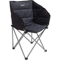 Regatta Great Outdoors Navas Camping Chair (Black/Seal Grey) -Camping Promotion Shop k67dcc797fd38561c1e43ca0b55ad68e6