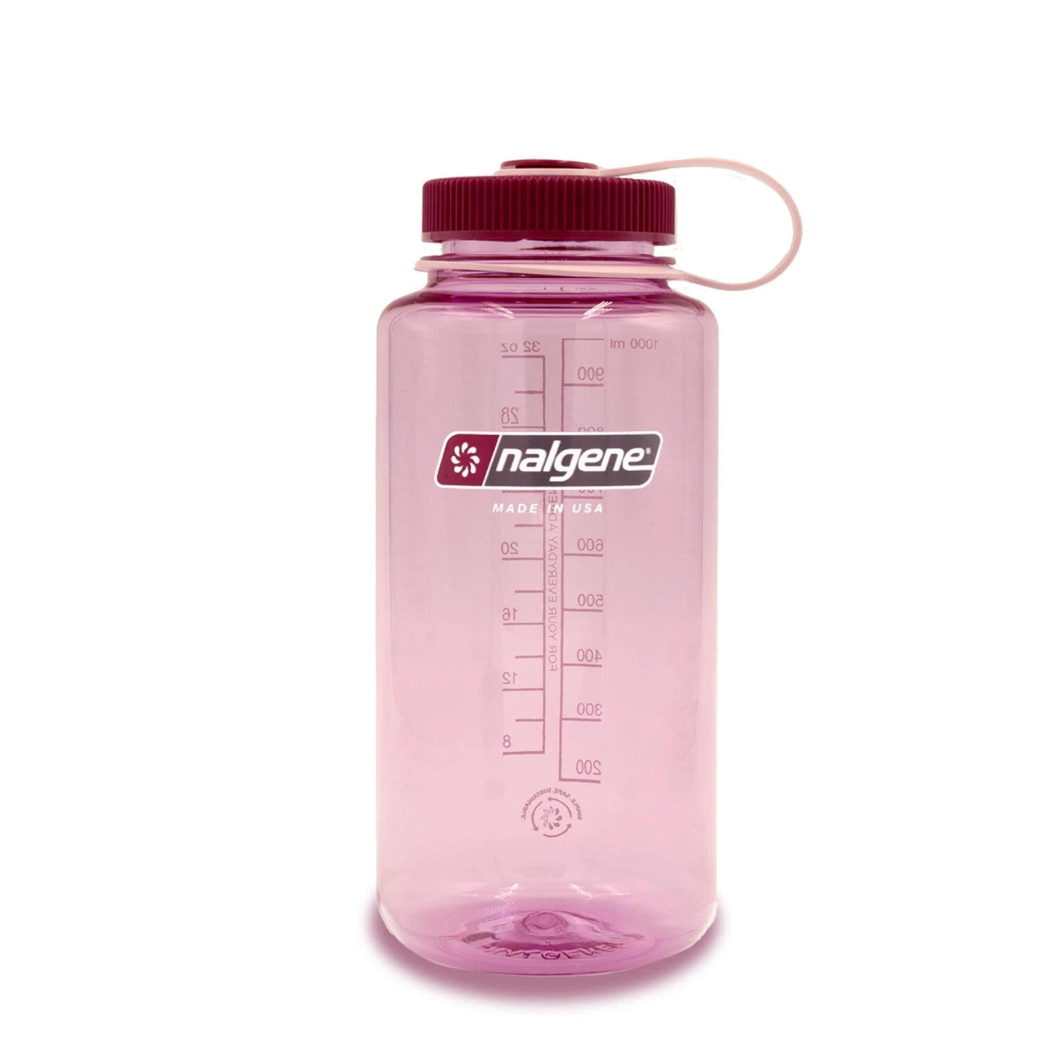 Nalgene 1L Wide Mouth Sustain Water Bottle - Made From 50% Plastic Waste 6 Nalgene 1L Wide Mouth Sustain Water Bottle - Made From 50% Plastic Waste - Image 4