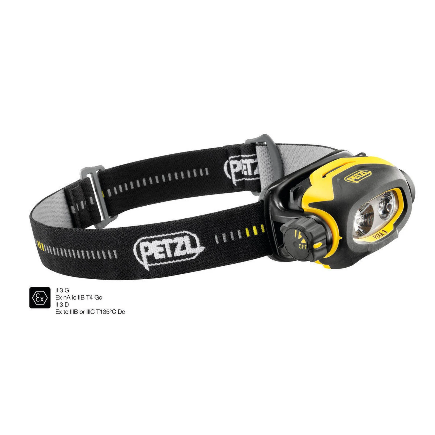 Petzl PIXA 3 Headtorch E78CHB2 (ATEX Zones 2/22) 3 Petzl PIXA 3 Headtorch E78CHB2 (ATEX Zones 2/22)