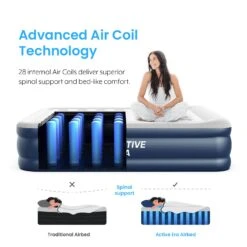 King Comfort Plus Air Bed – Navy/White 15 King Comfort Plus Air Bed – Navy/White -Camping Promotion Shop k90caf3cc5041dbf74f946bb04ffc04fe