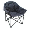 Tubbi XL Chair Grey And Black -Camping Promotion Shop k91c299ae84c9f988419a2ba546d8ada5