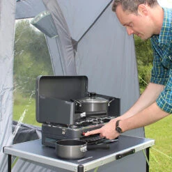 Twin Burner Gas Stove & Grill 10 Twin Burner Gas Stove & Grill -Camping Promotion Shop k94ac72afadd1e54edcbba984aab67da4