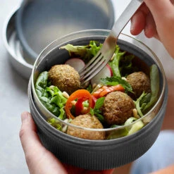 Black+Blum Glass Lunch Bowl 750ml Slate -Camping Promotion Shop ka30c0fb816a5750177f277e6ddf4ef37