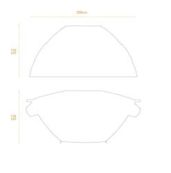 Regatta Tahiti Adults' Camping Beach Shelter -Camping Promotion Shop ka31468145b6ed4b1c92d9bedc296fcf4