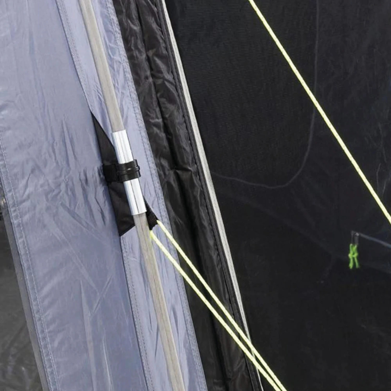 Kampa Brighton 3 Grey Poled Camping Tent 7 Kampa Brighton 3 Grey Poled Camping Tent - Image 5