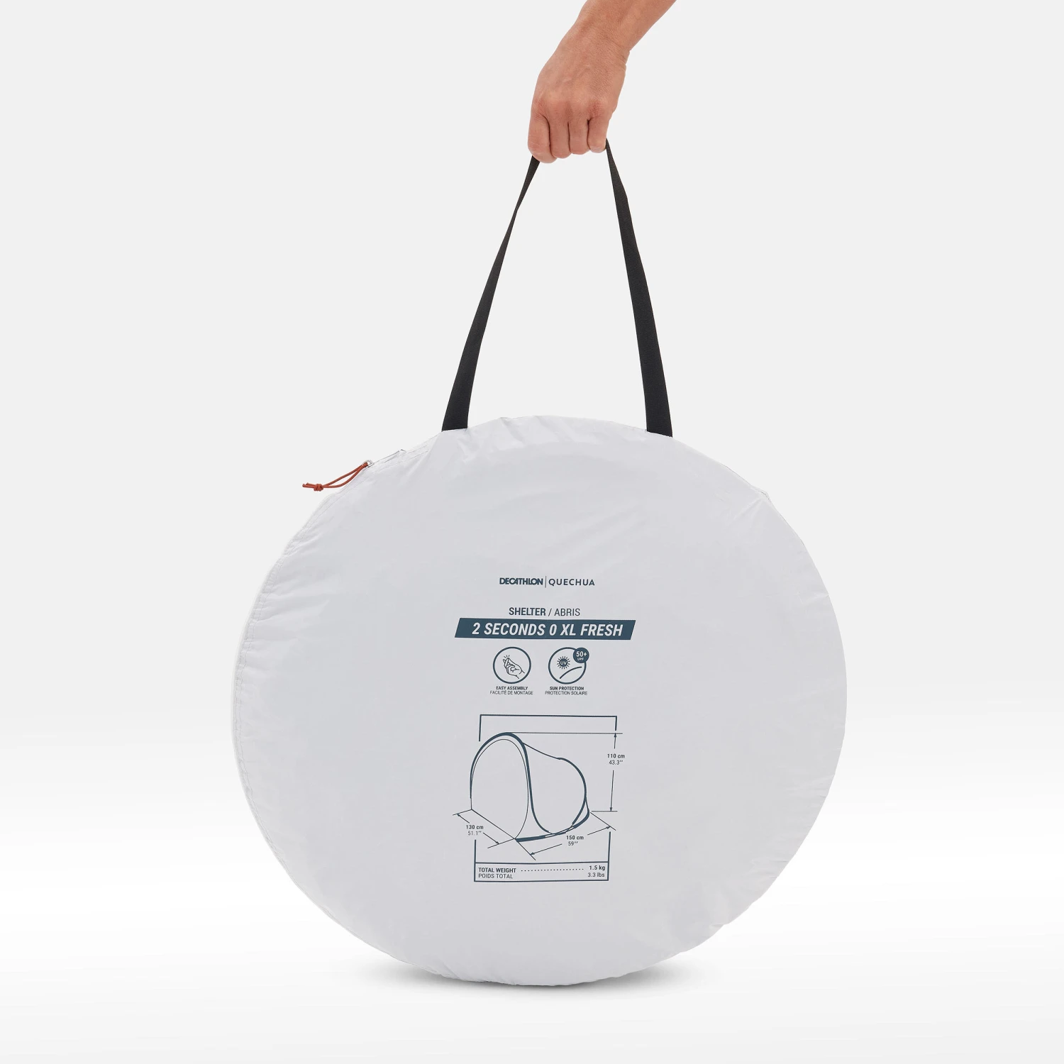 Quechua 2-person Pop-up Tent 4 Quechua 2-person Pop-up Tent - Image 2