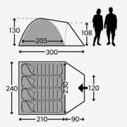 Kampa Brighton 4 Berth Tent 8 Kampa Brighton 4 Berth Tent -Camping Promotion Shop kd079e1295e96c8515df109836779e45a