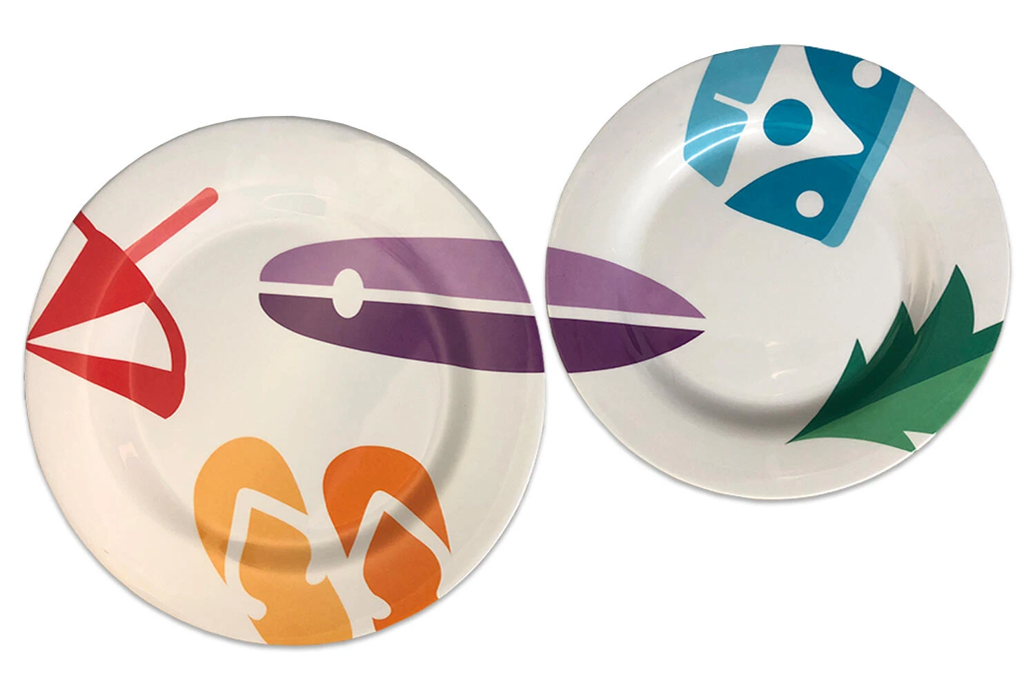 OLPRO Spring Bay Melamine Set (8 Piece) 4 OLPRO Spring Bay Melamine Set (8 Piece) - Image 2