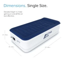 Single Comfort Plus Air Bed – Navy/White 12 Single Comfort Plus Air Bed – Navy/White -Camping Promotion Shop keea0c8795e789d6f029d2dd29aff483a