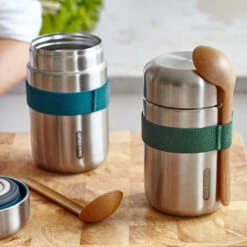 Black+Blum Food Flask 400ml Ocean 11 Black+Blum Food Flask 400ml Ocean -Camping Promotion Shop kfb2bb3866363e777685a018f81f2dc42